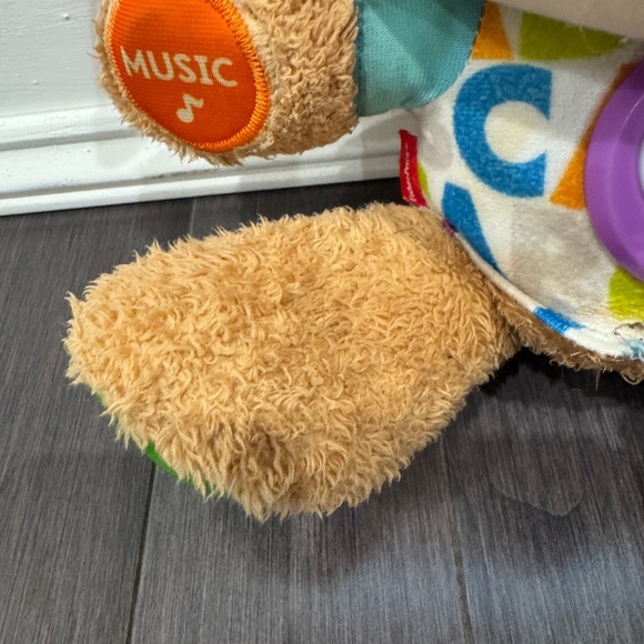 Fisher-Price Tan and Blue Laugh & Learn Smart Stages Puppy for Infants & Toddler - Picture 6 of 6